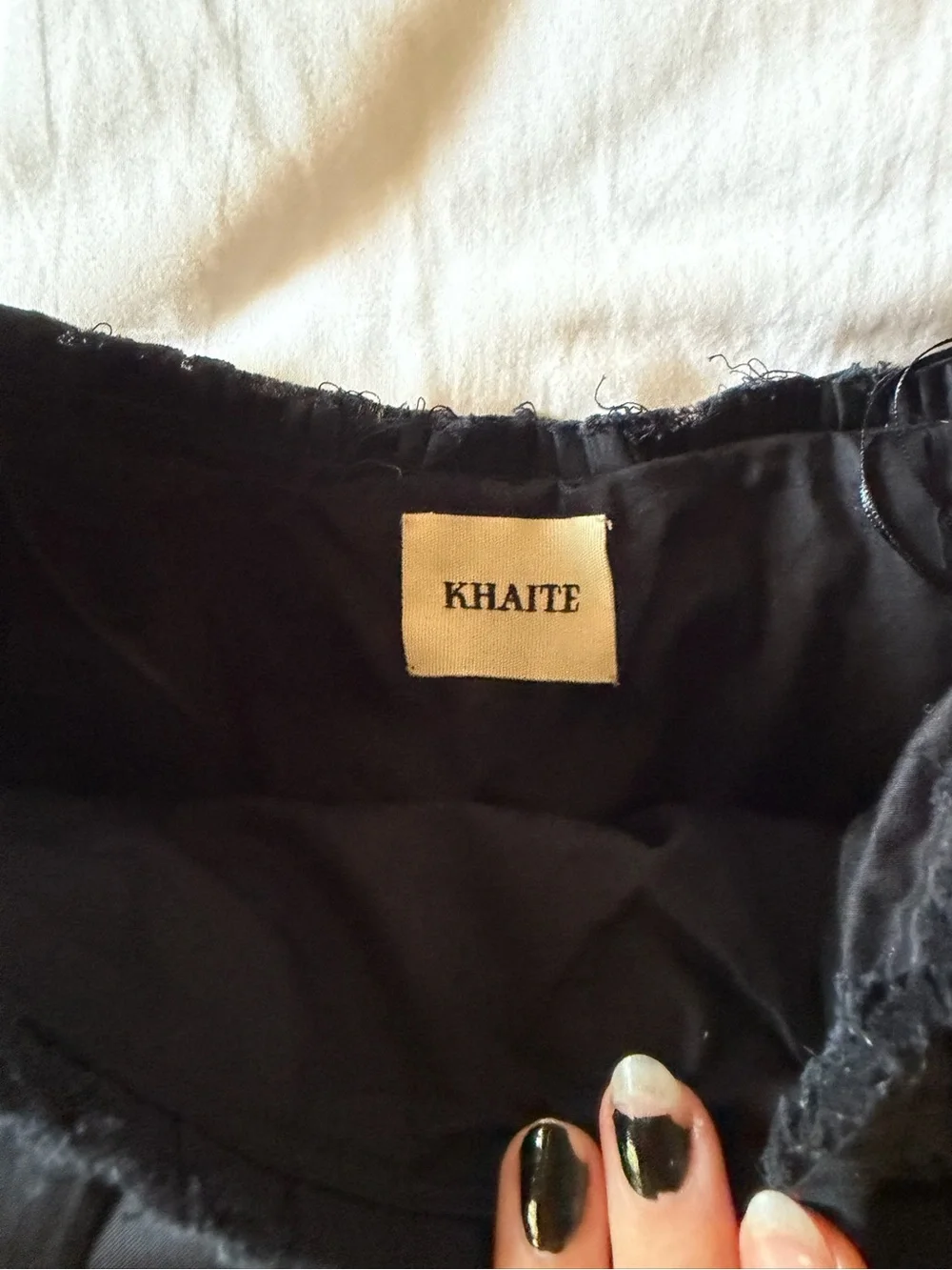 KHAITE hilary black