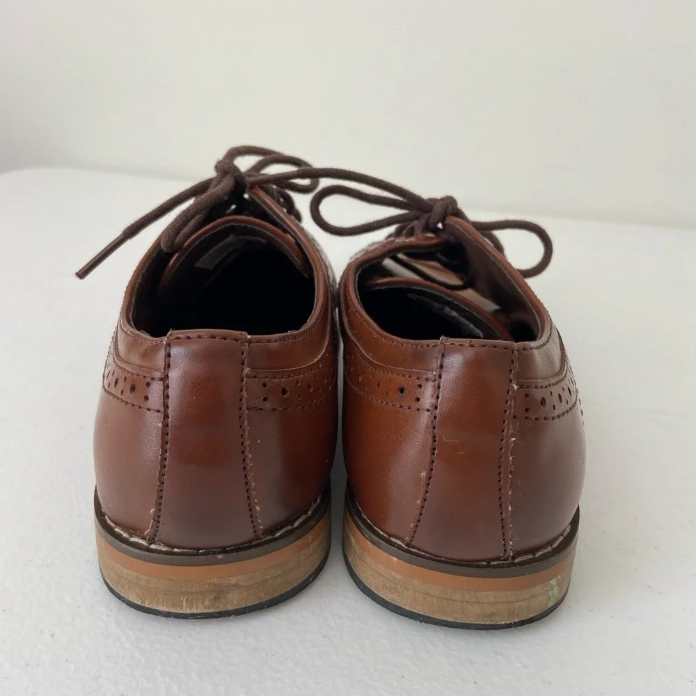Stacy Adams boy’s Dickinson Oxford‎ lace up shoes — size 1