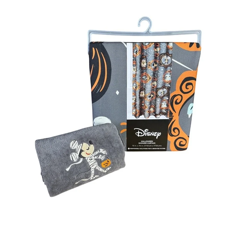 Disney Mickey Mouse Halloween Shower Curtain 70