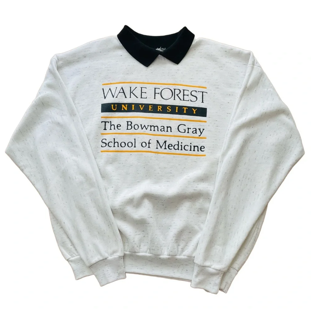 VTG Wake Forest University Bowman‎ Gray School of Medicine Sweatshirt Adult XL