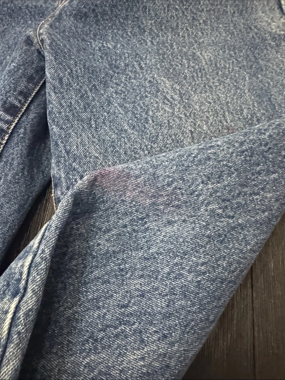 Vintage Levi’s 501 Jeans USA 90s Acid Wash Straight Leg Thrashed W30 Fits W25
