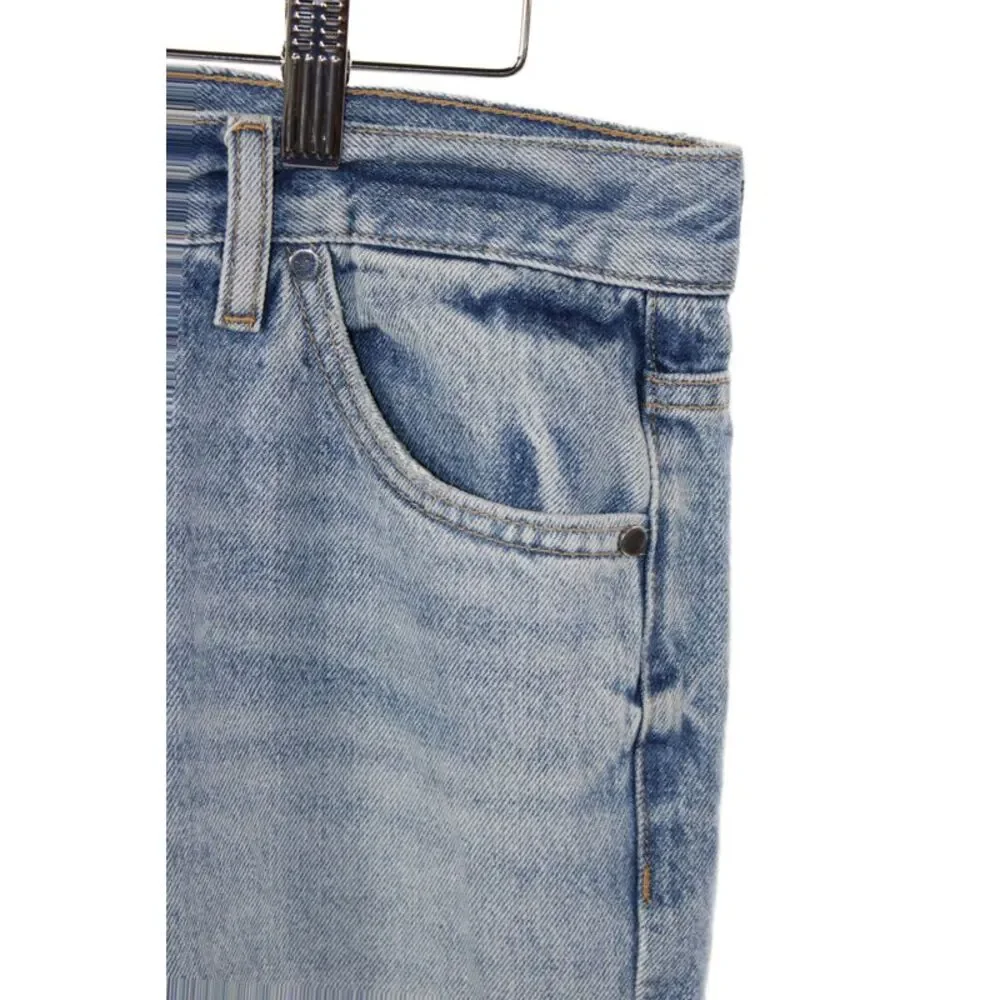 EB Denim blue button