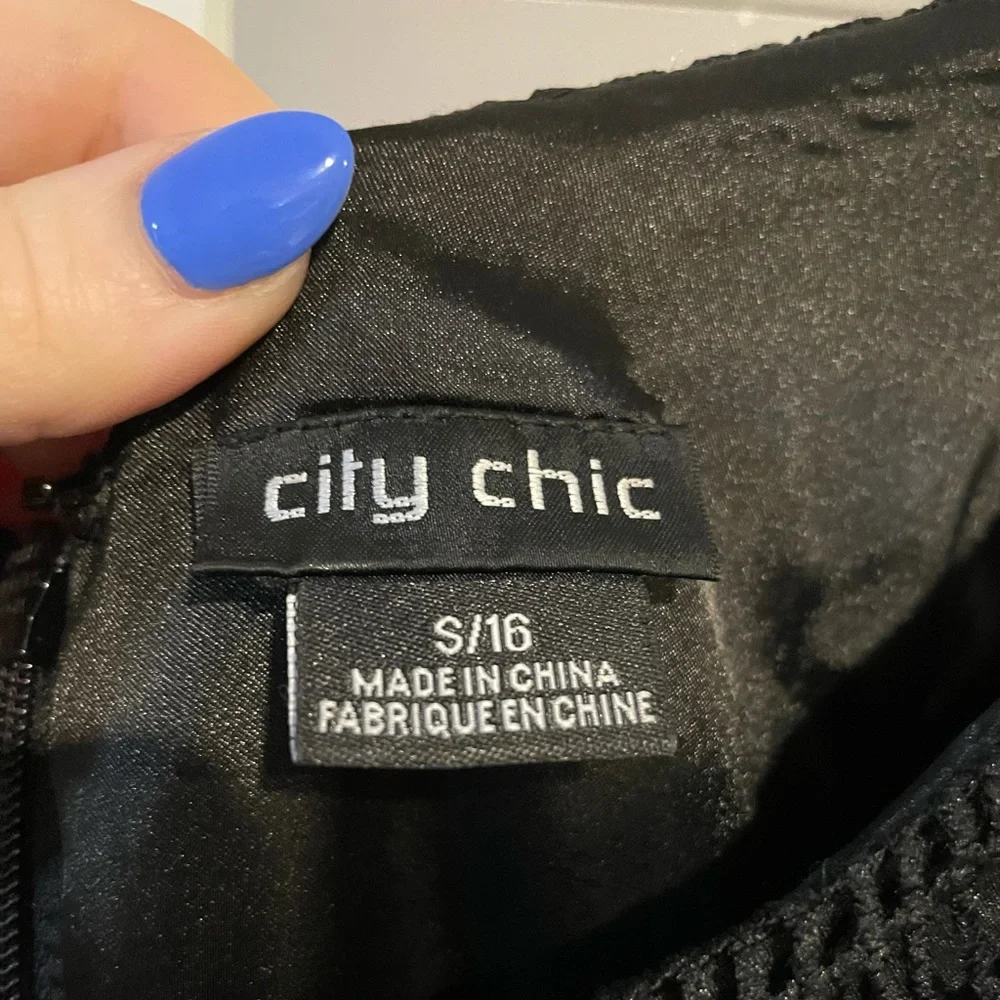 City Chic elegant black