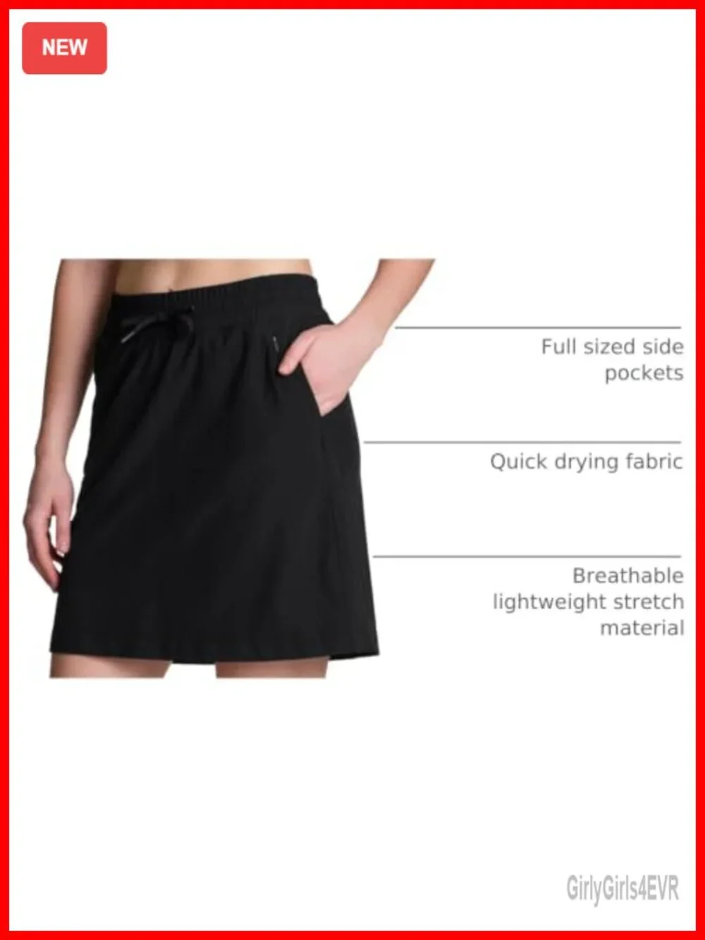 N/A women skort
