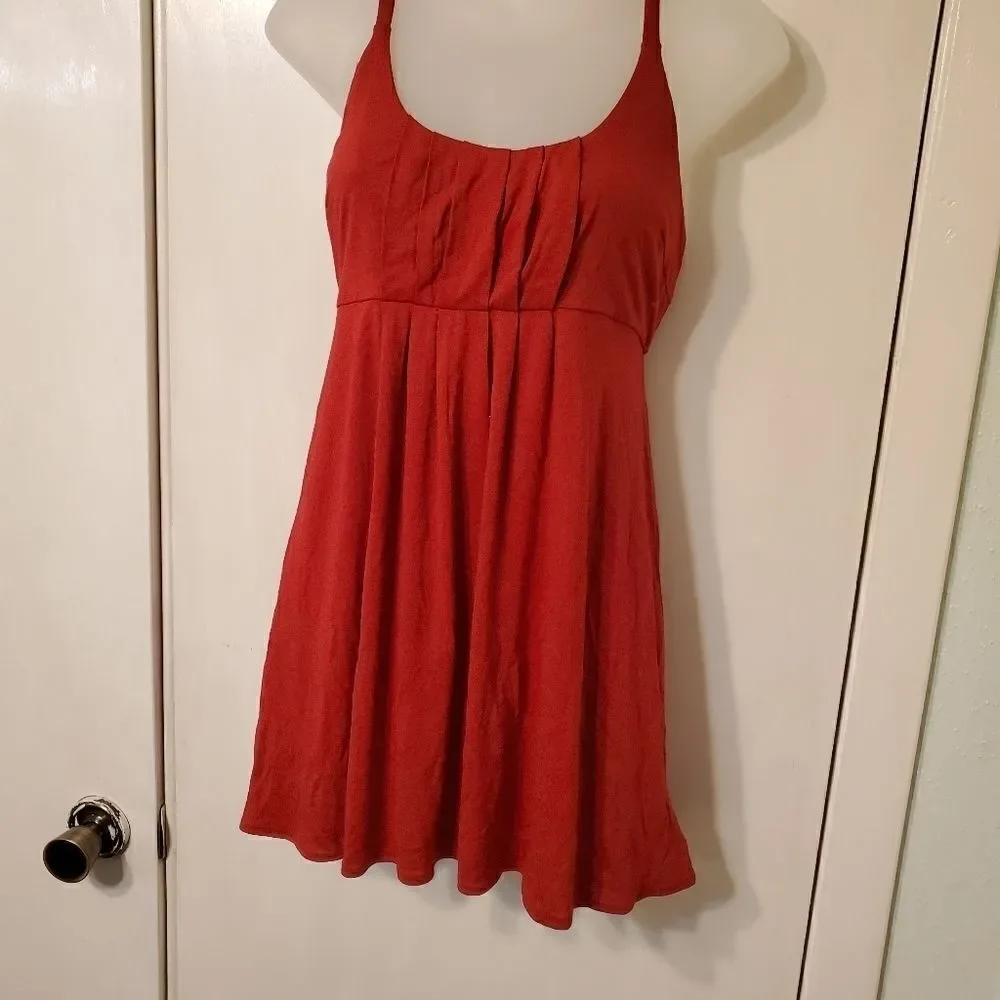 Gap spaghetti Strap Tunic Blouse Sz M