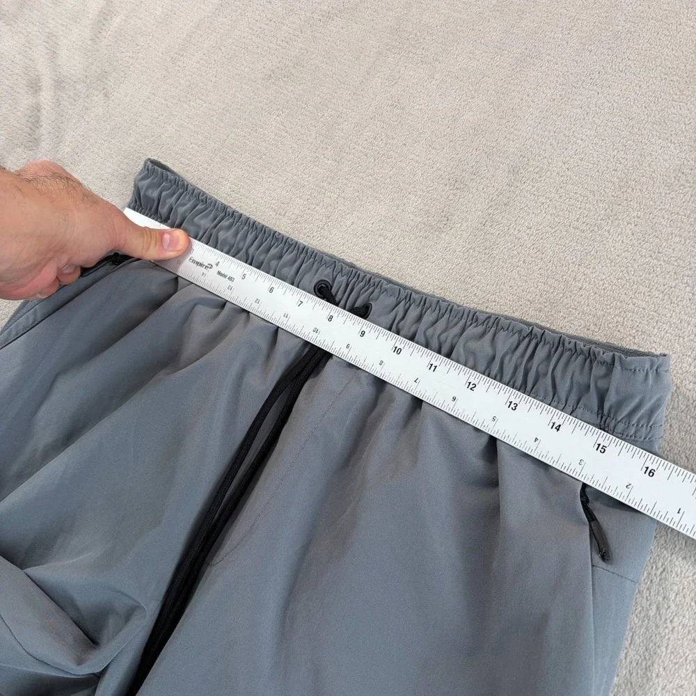 Nike Unlimited Versatile Pants Men Large Grey Dri-FIT Zippered Cuffs Performance