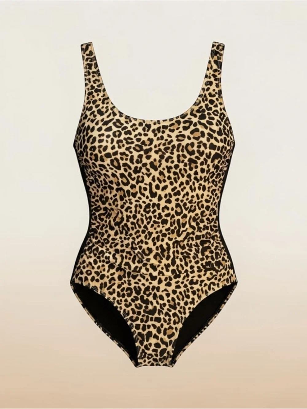 #138, DKNY Leopard Print One-Piece Swimsuit, size 10