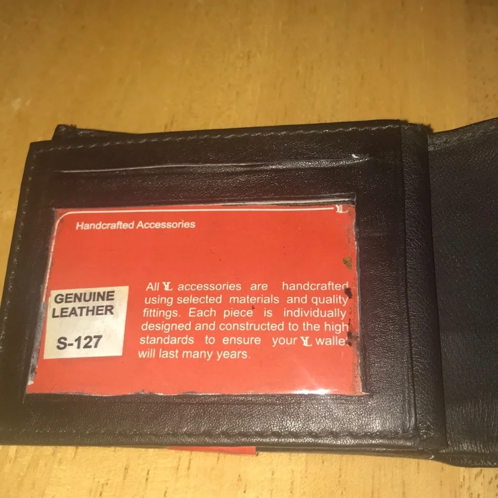 YL by Yair leather wallet