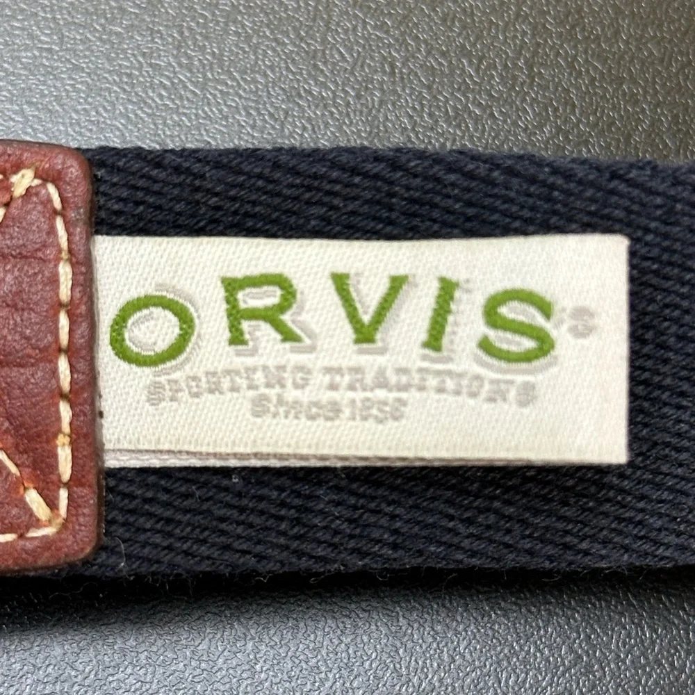 Orvis brown leather