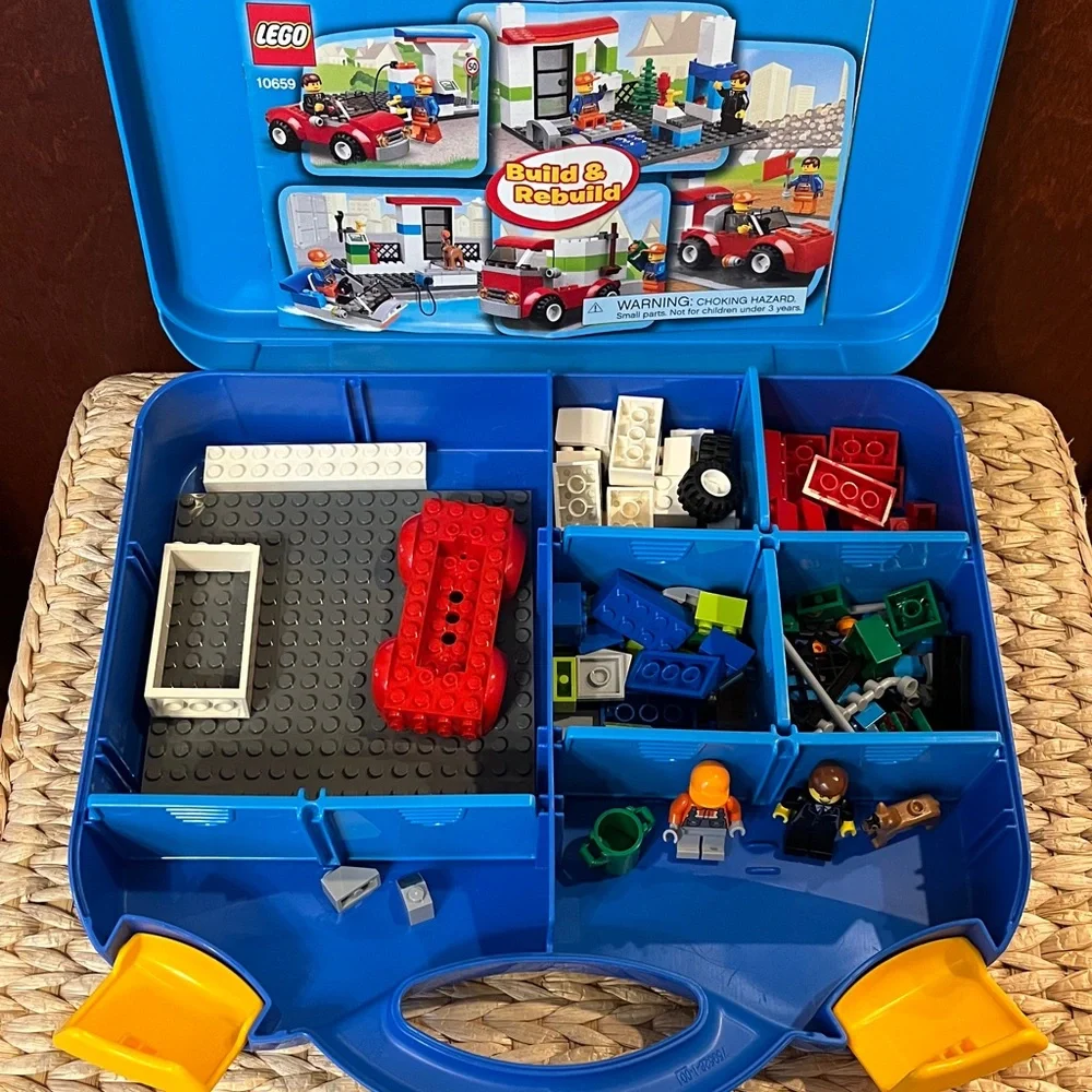 Lego storage suitcase