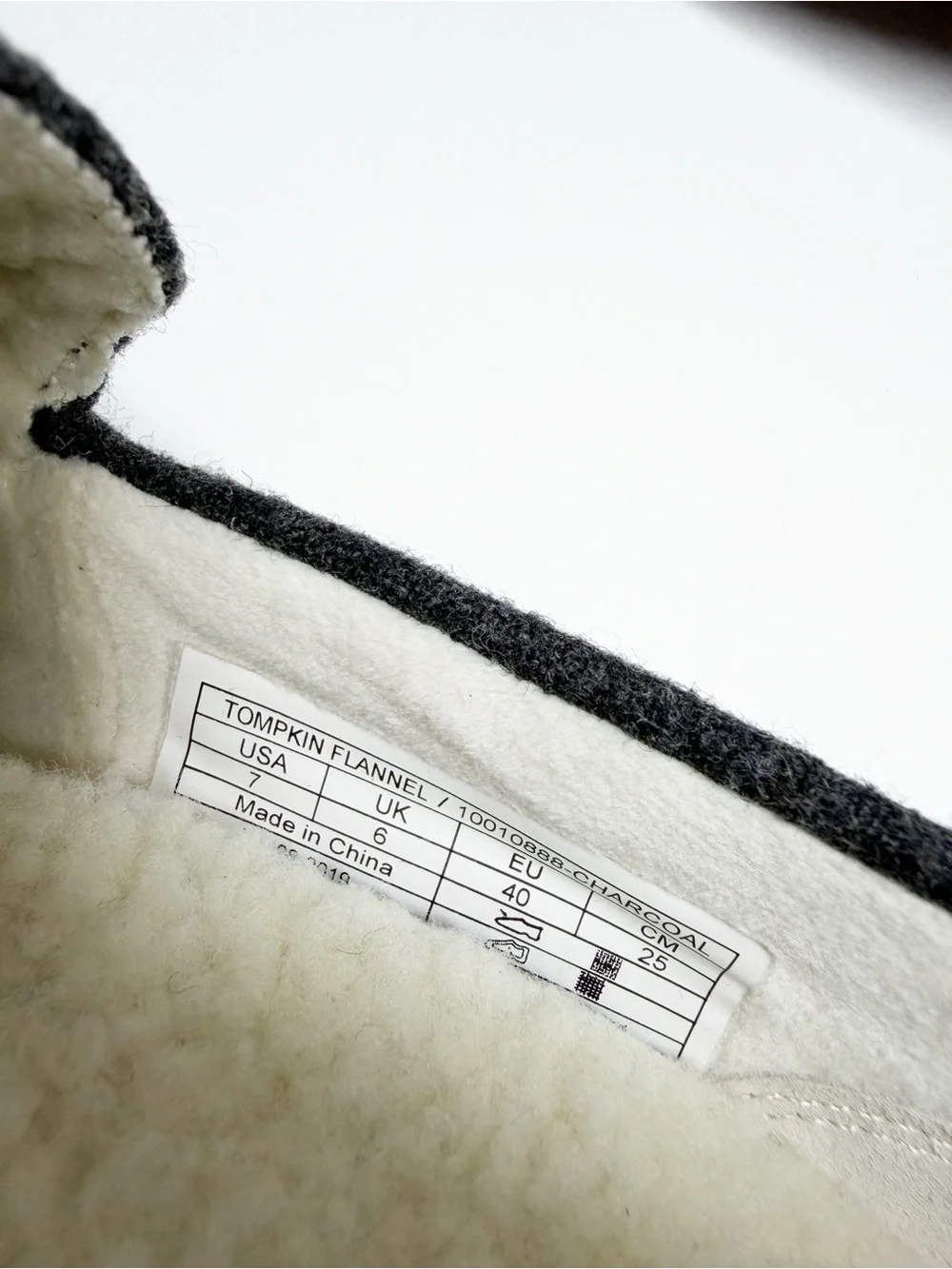 Vionic flannel slippers