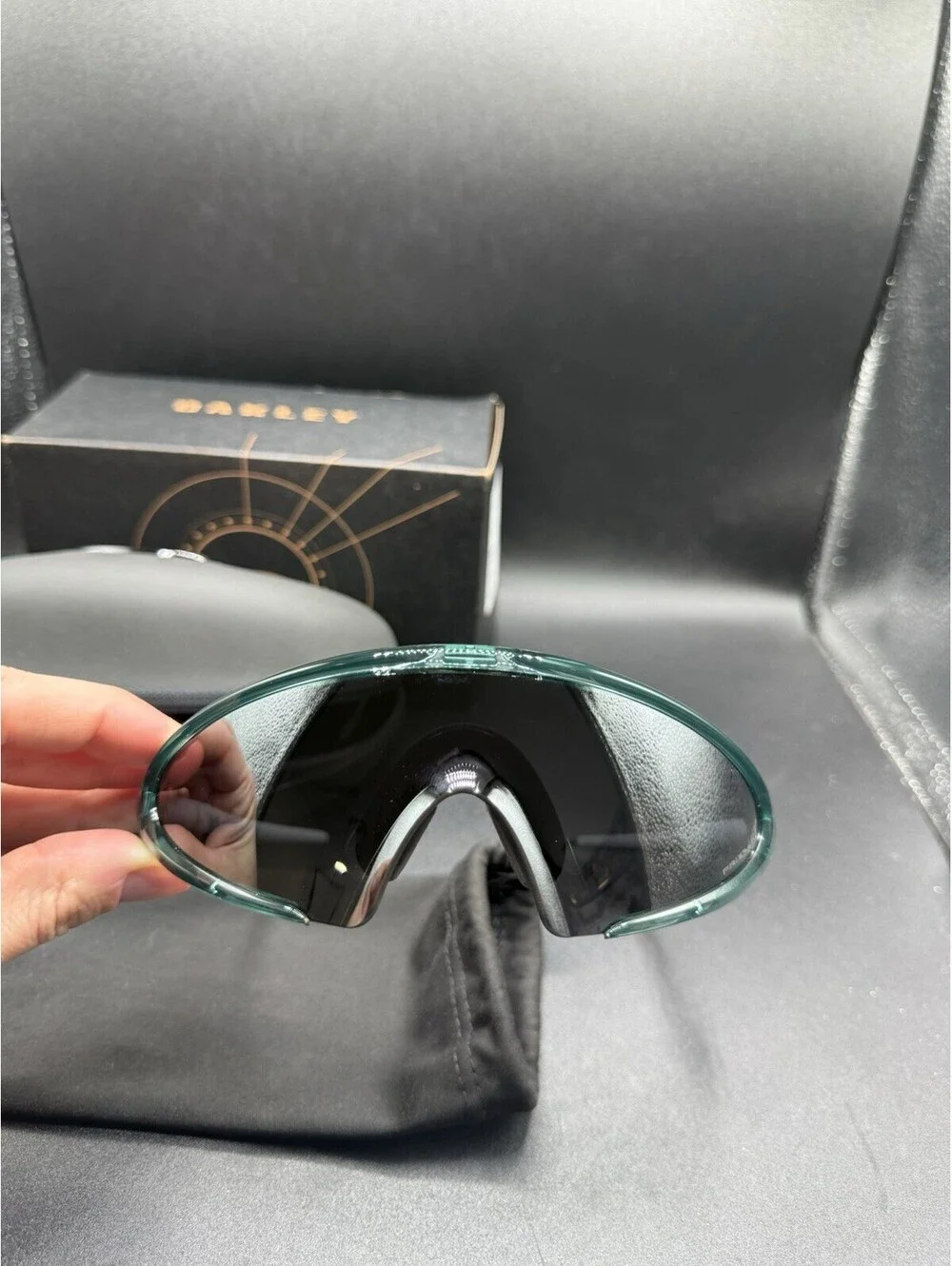 Oakley Ellipse Transparent Pacific/Prizm Black Iridium OO9490-0340