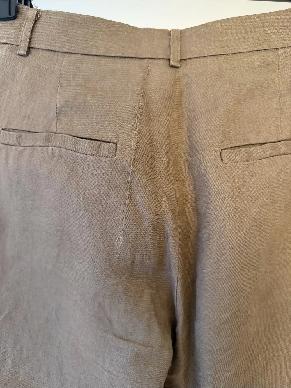 Reformation mason linen pants