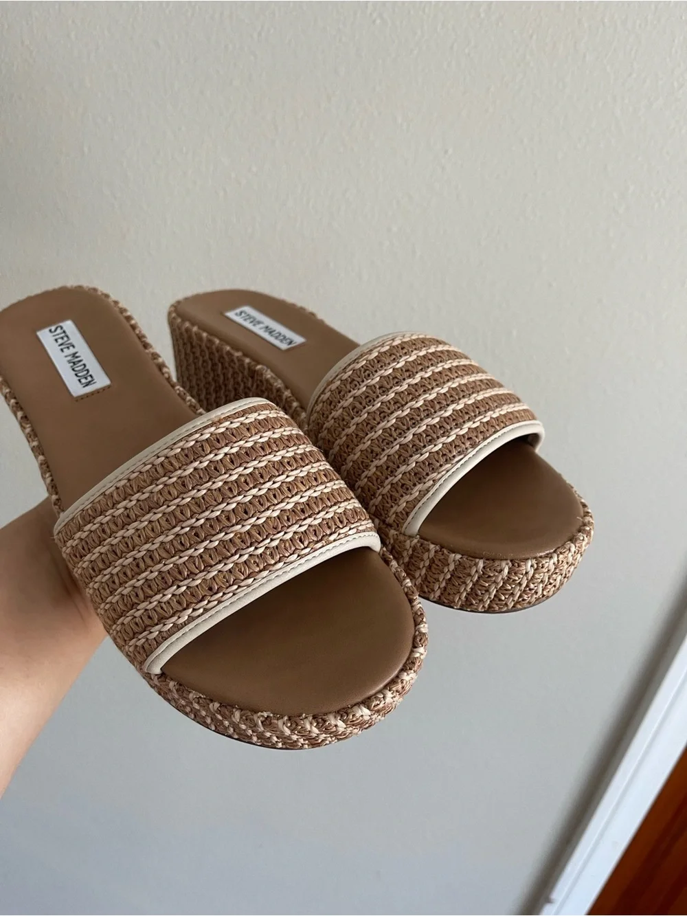 Steve Madden woven braided