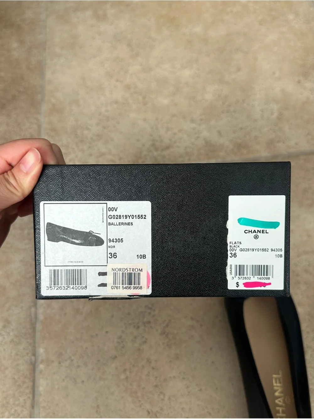 CHANEL size bought