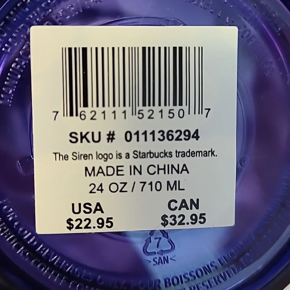 Starbucks nwt 24oz