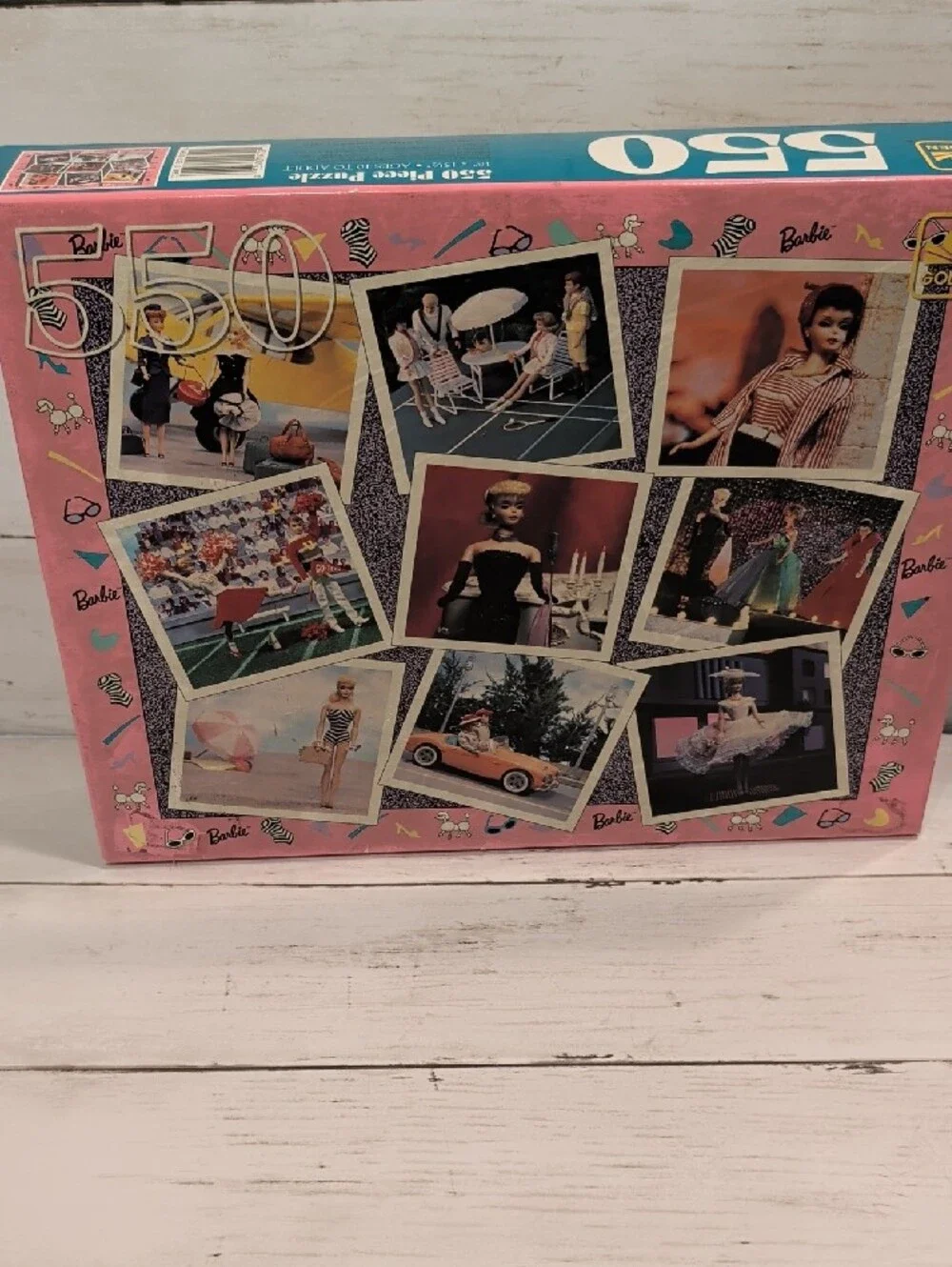 Barbie vintage collage
