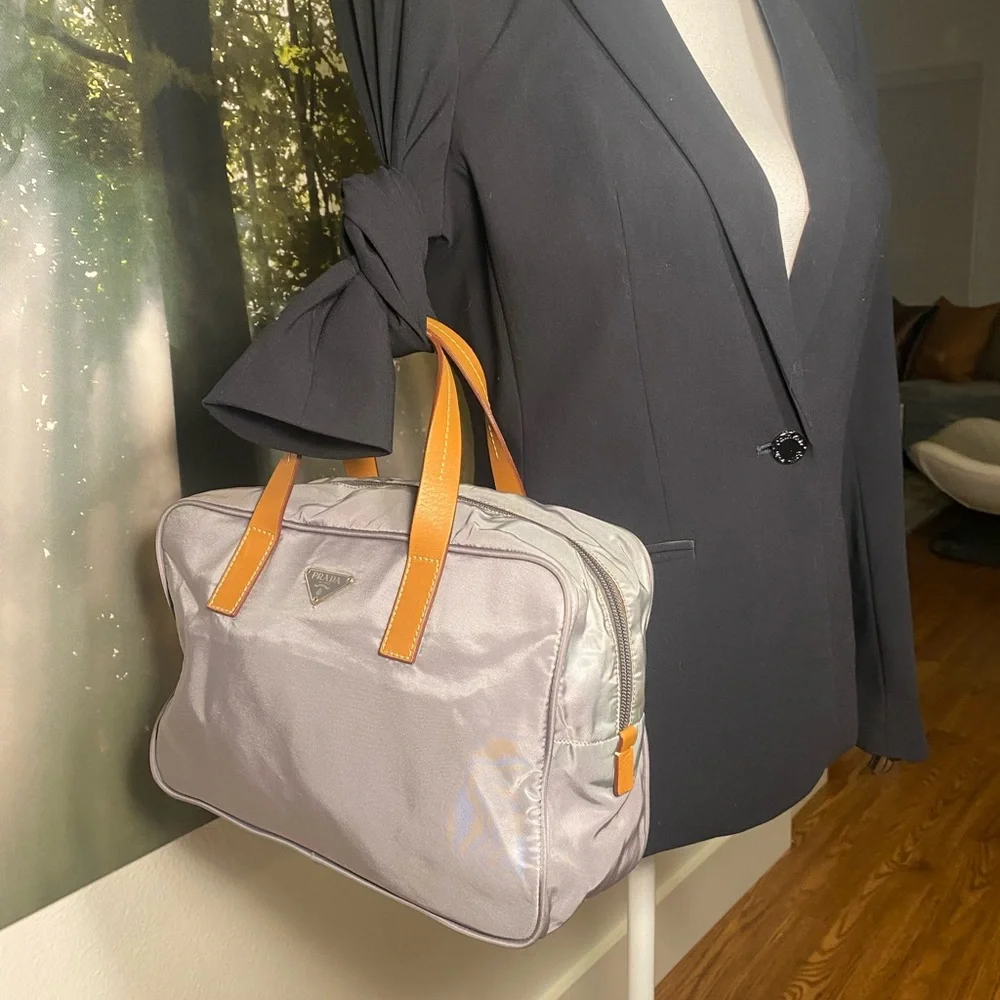 Prada nylon satchel