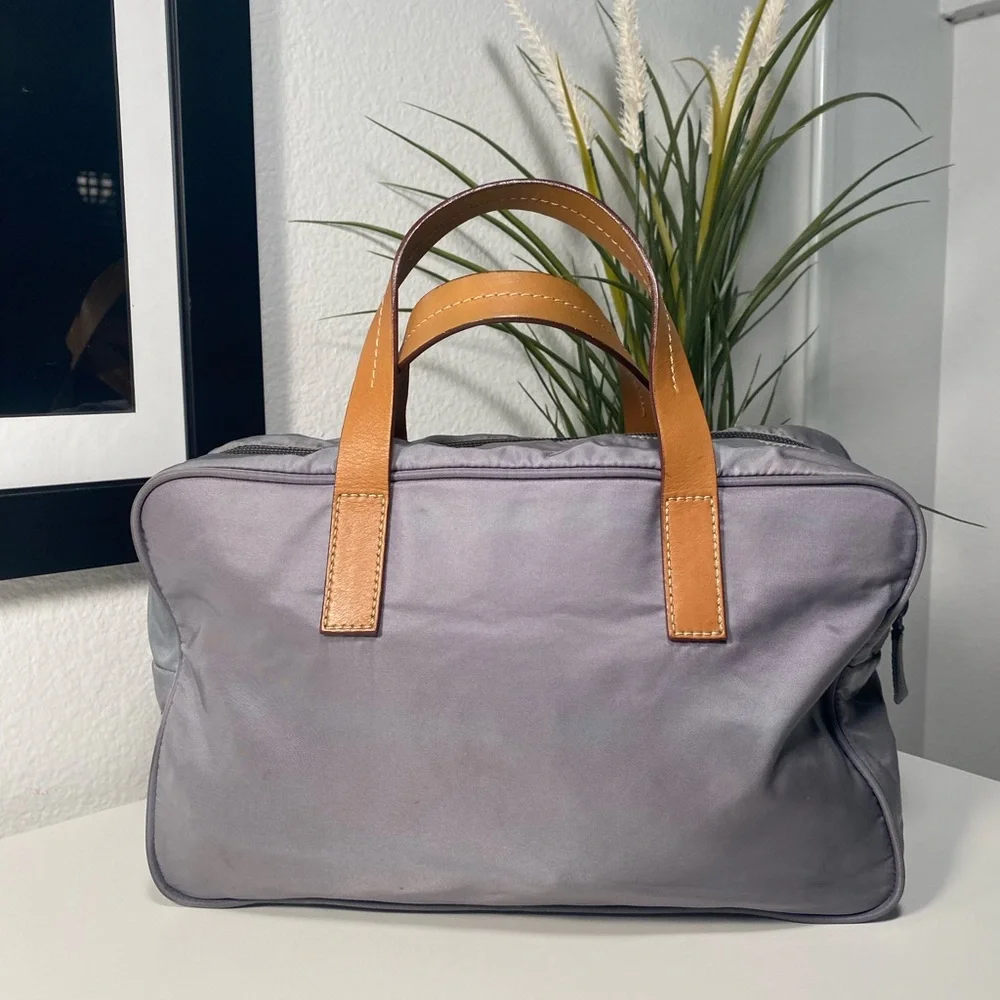 Prada nylon satchel
