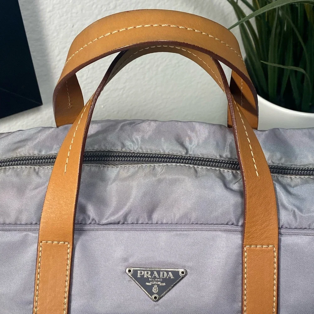 Prada nylon satchel