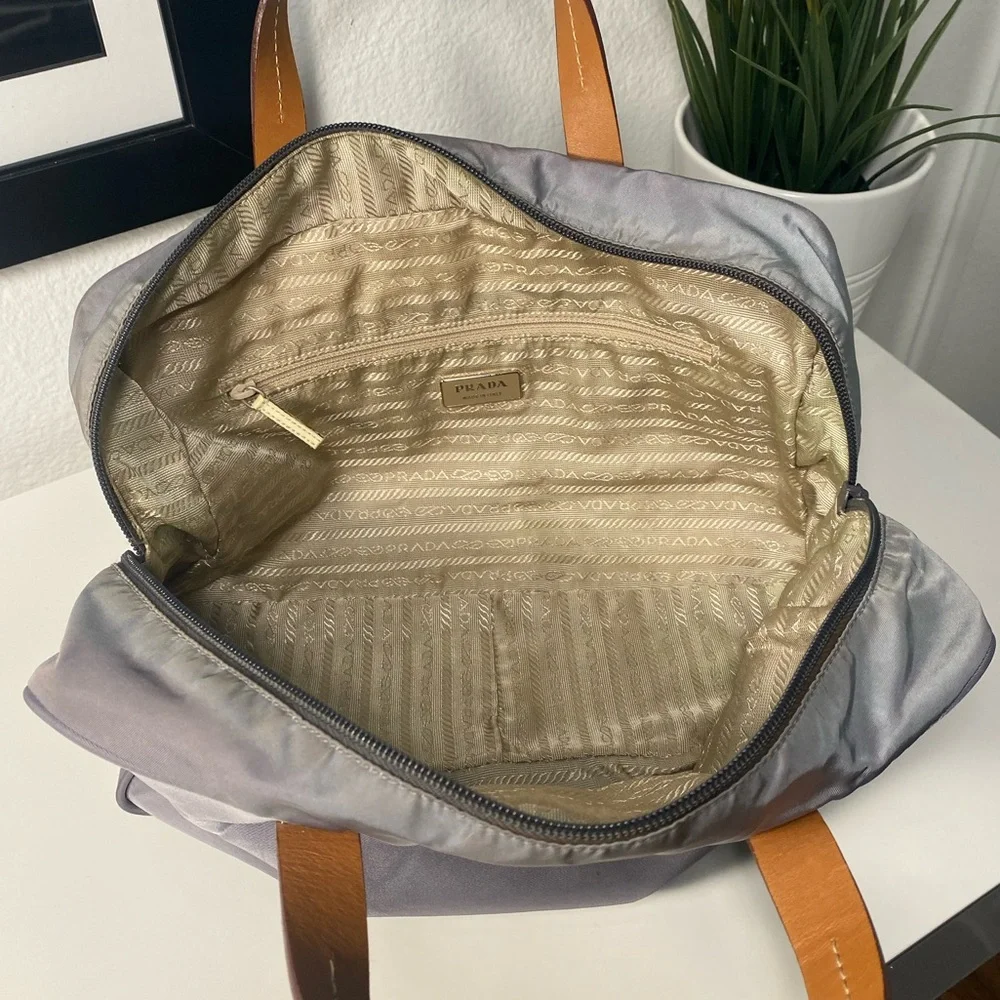 Prada nylon satchel