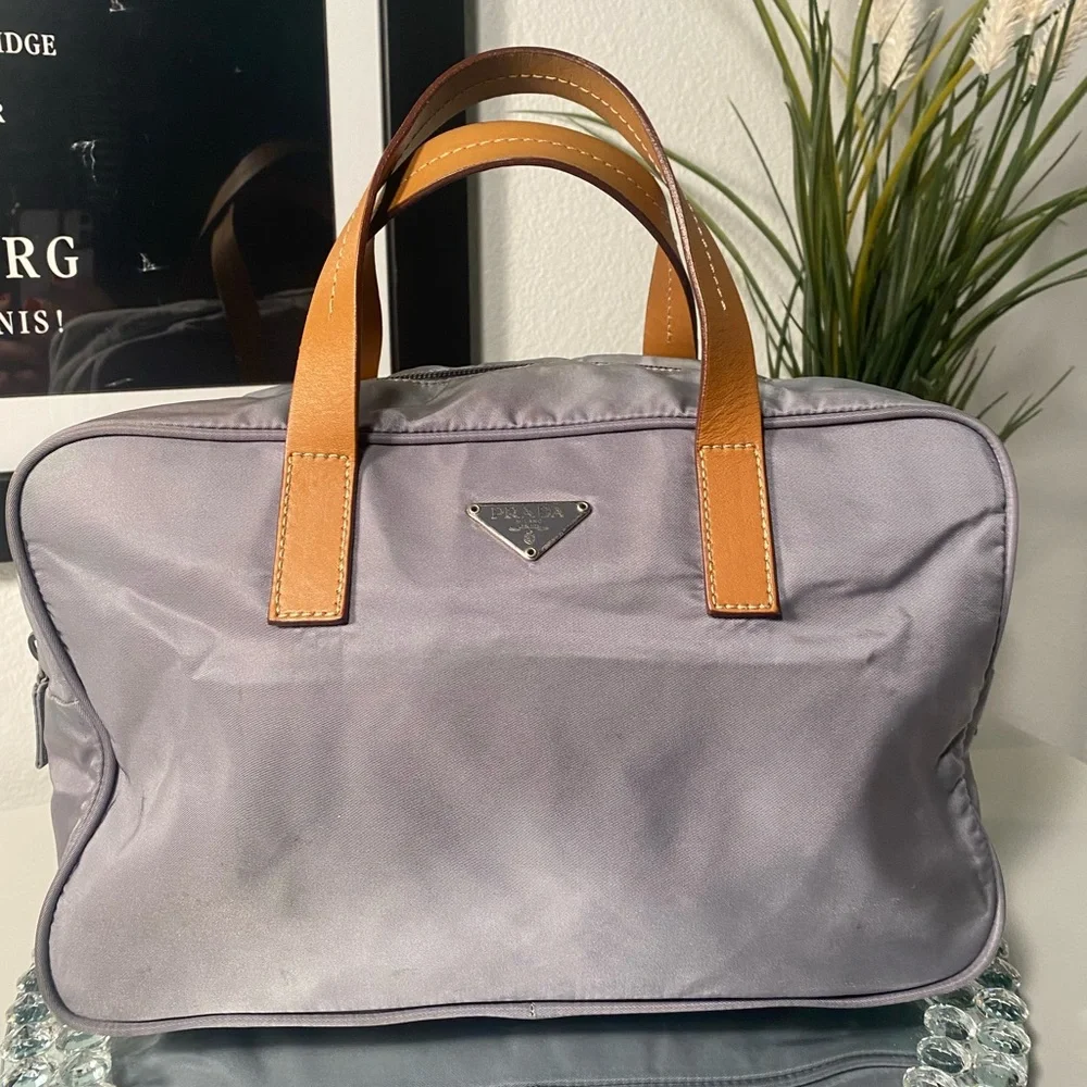 Prada nylon satchel