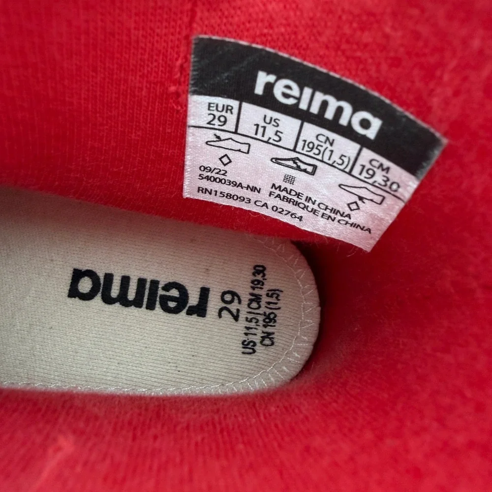 Reima kid red
