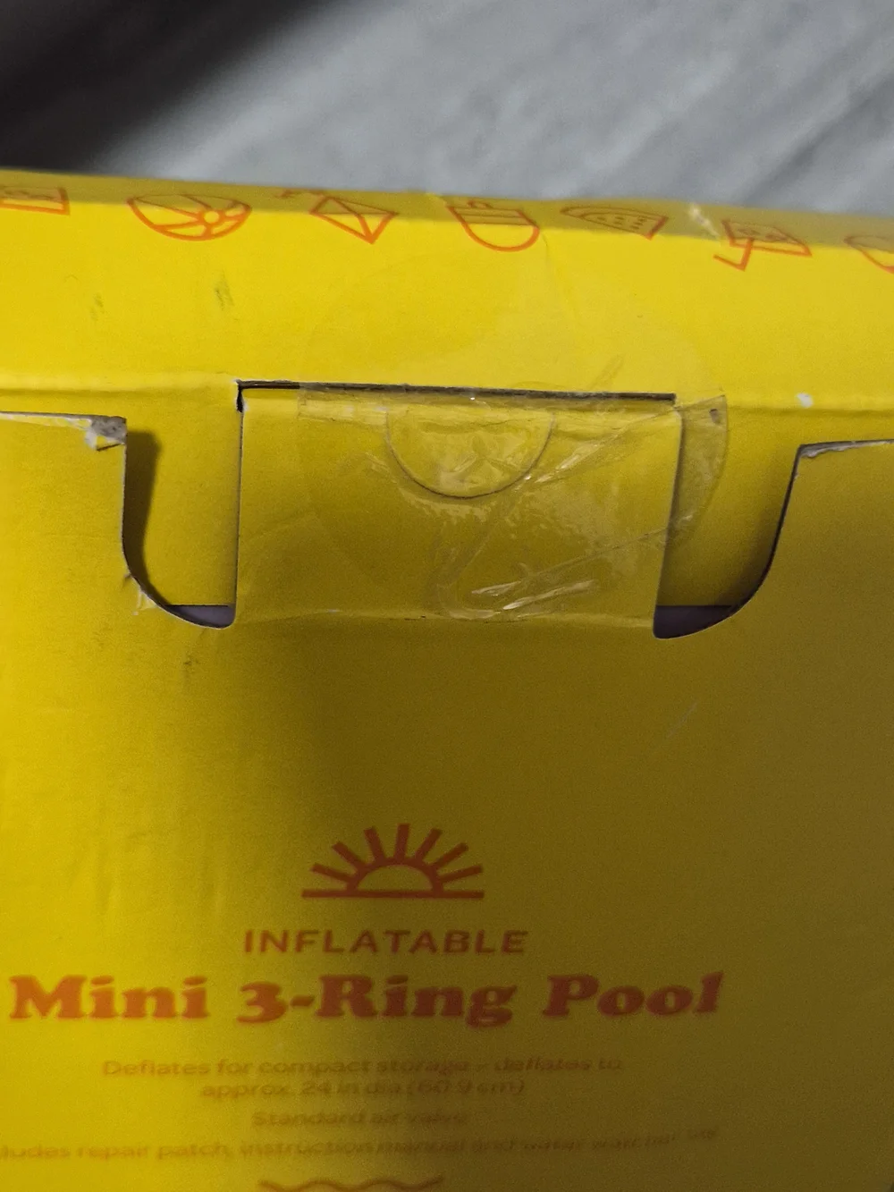 Sun Squad compact inflatable