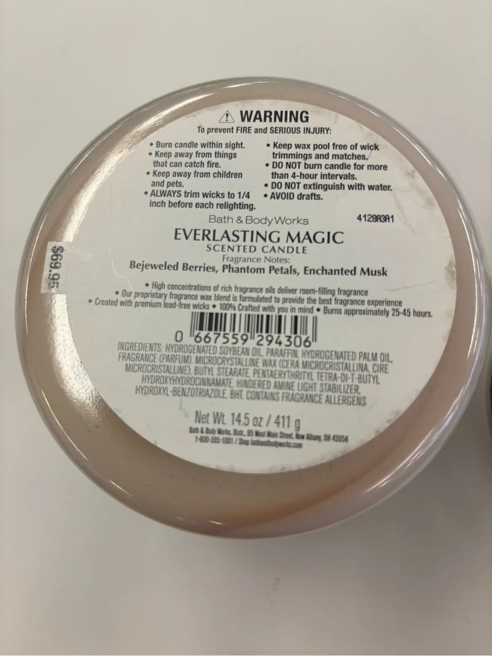 Bath & Body Works new never