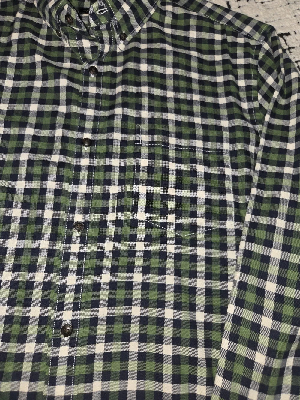 Banana Republic classic plaid