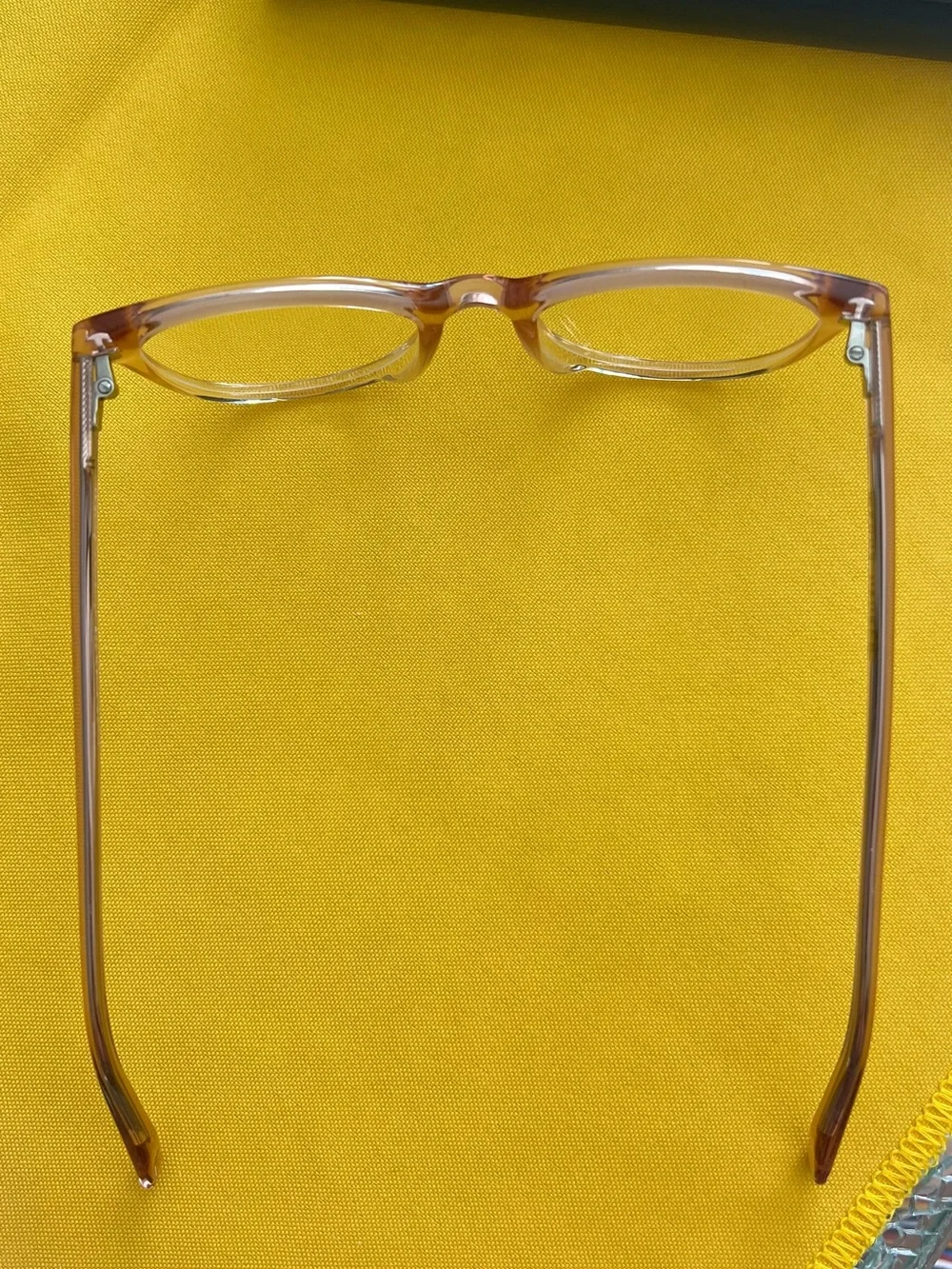 Warby Parker Women's Madelaine Cherry Blossom Fade Narrow Glasses with lenses