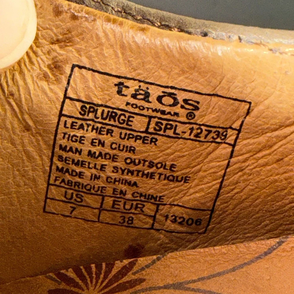 Taos Footwear good pre