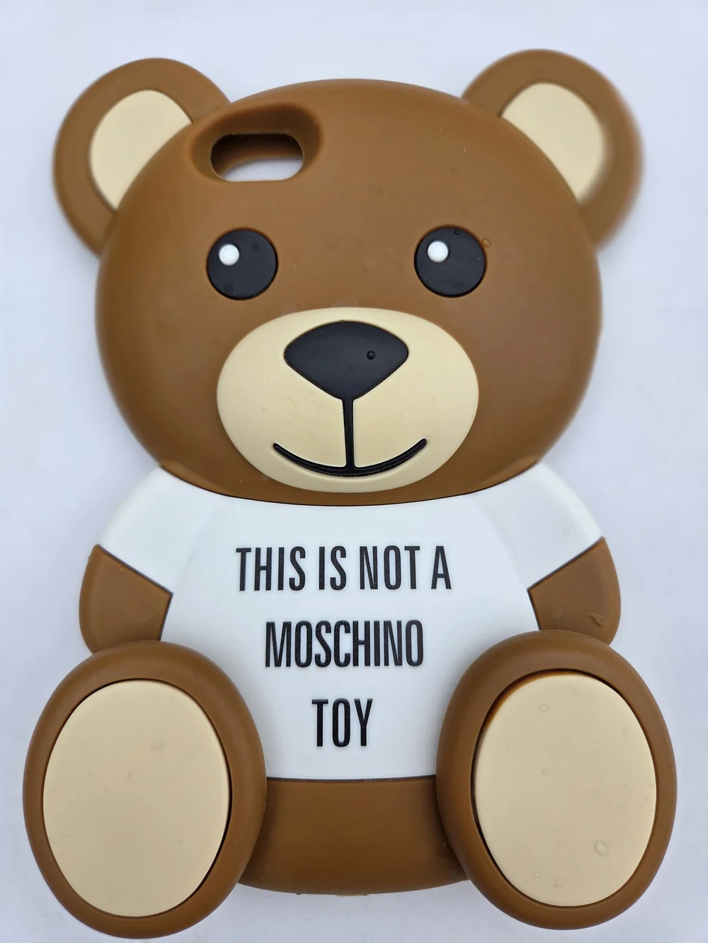 Moschino Cell iPhone 5/5S Case Brown Teddy Bear 