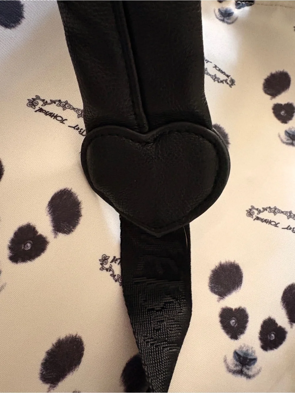 Betsey Johnson shape across zip