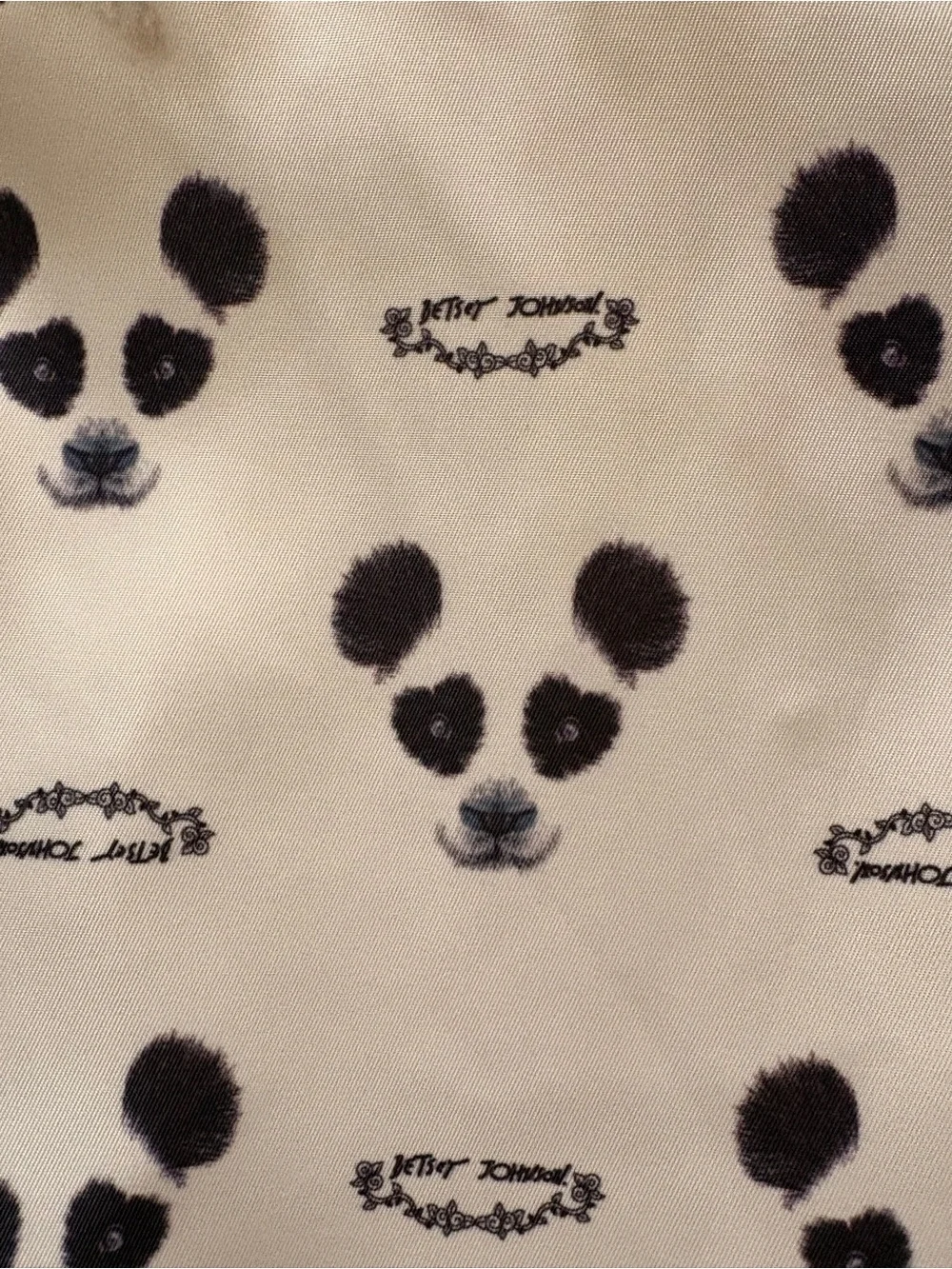 Betsey Johnson designer top pocket