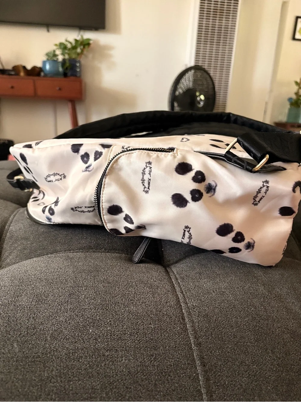 Betsey Johnson fabric print front