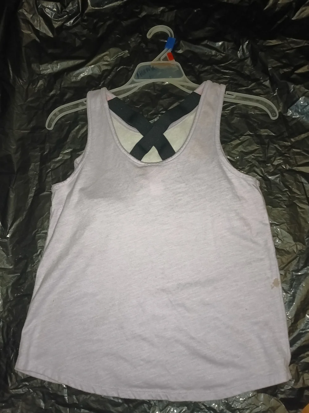 Justice white sleeveless