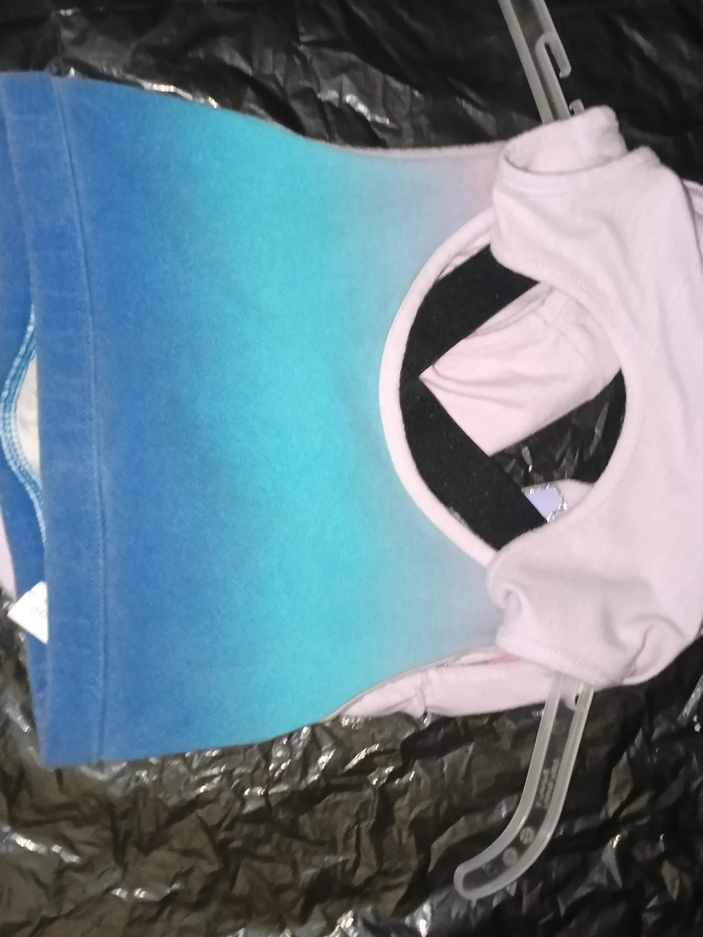 Justice white sleeveless