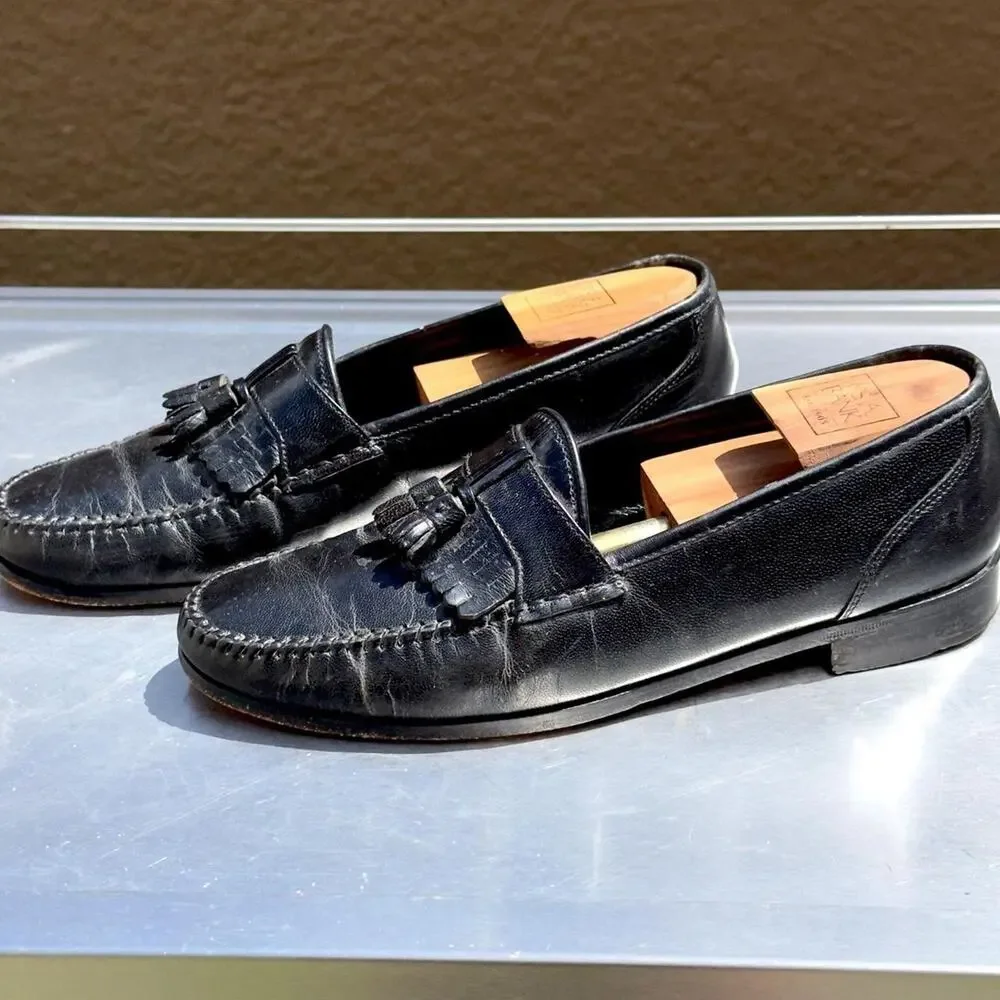 Towncraft black leather