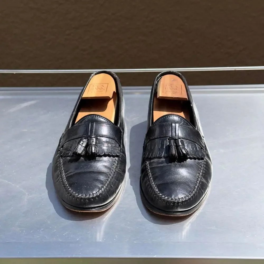 Towncraft black leather