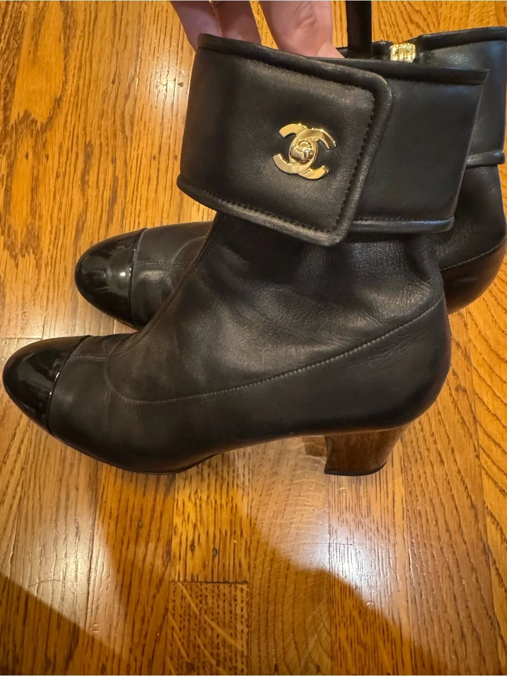 CHANEL authentic black