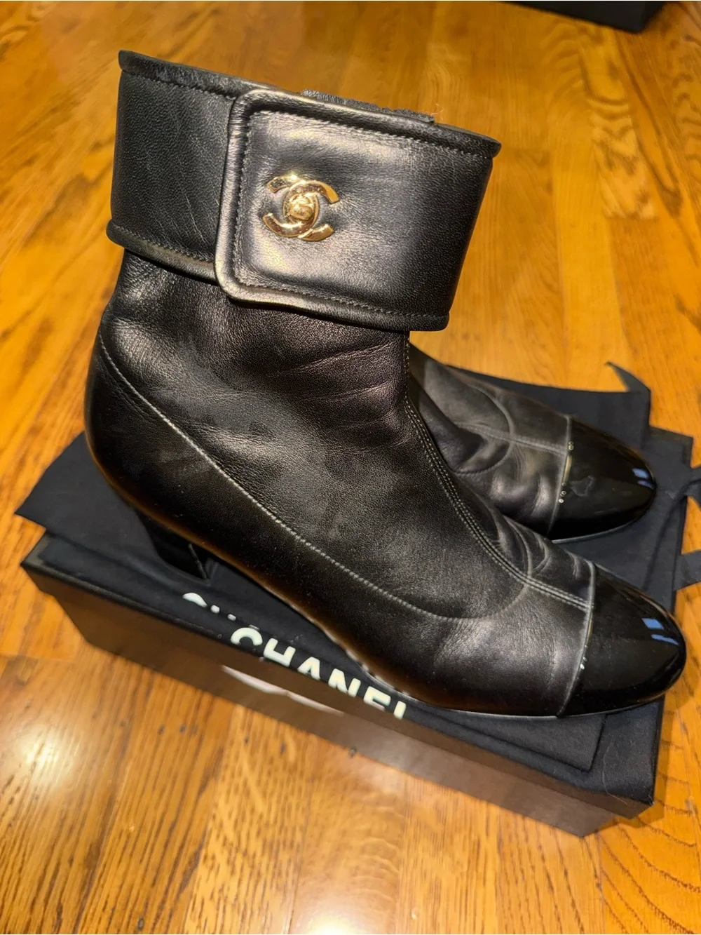 CHANEL authentic black