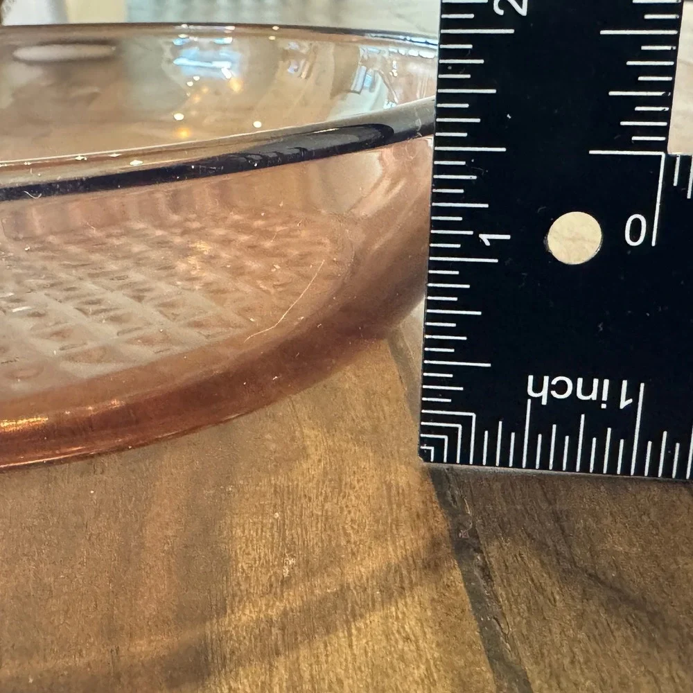 Vision Corning amber glass
