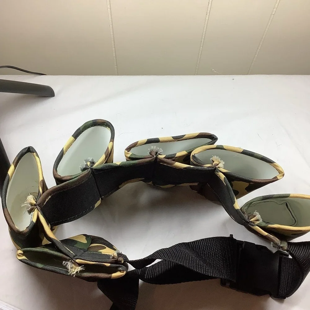 Woodland Camo 6+1 Pod Harness for Paintball Gear‎