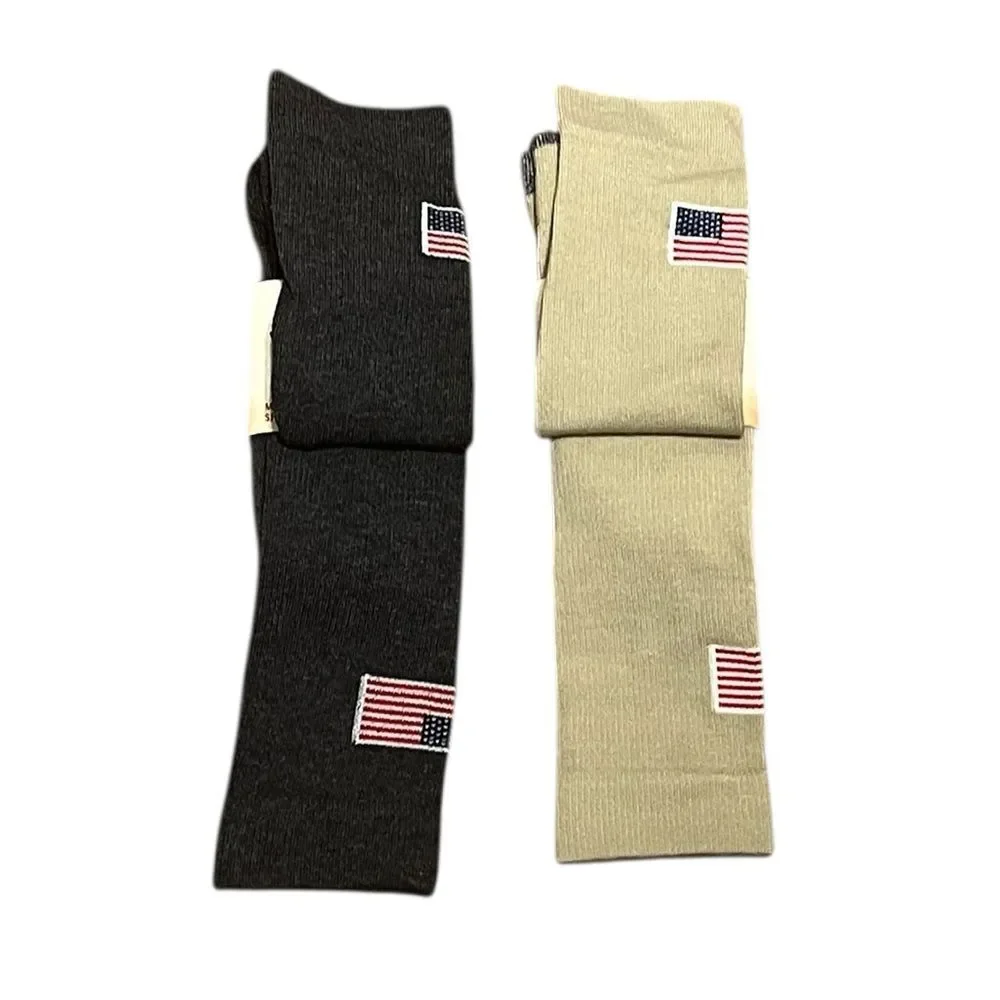 Wrangler Patriotic Boot Socks,‎ 2 Pairs, Size L, NWT