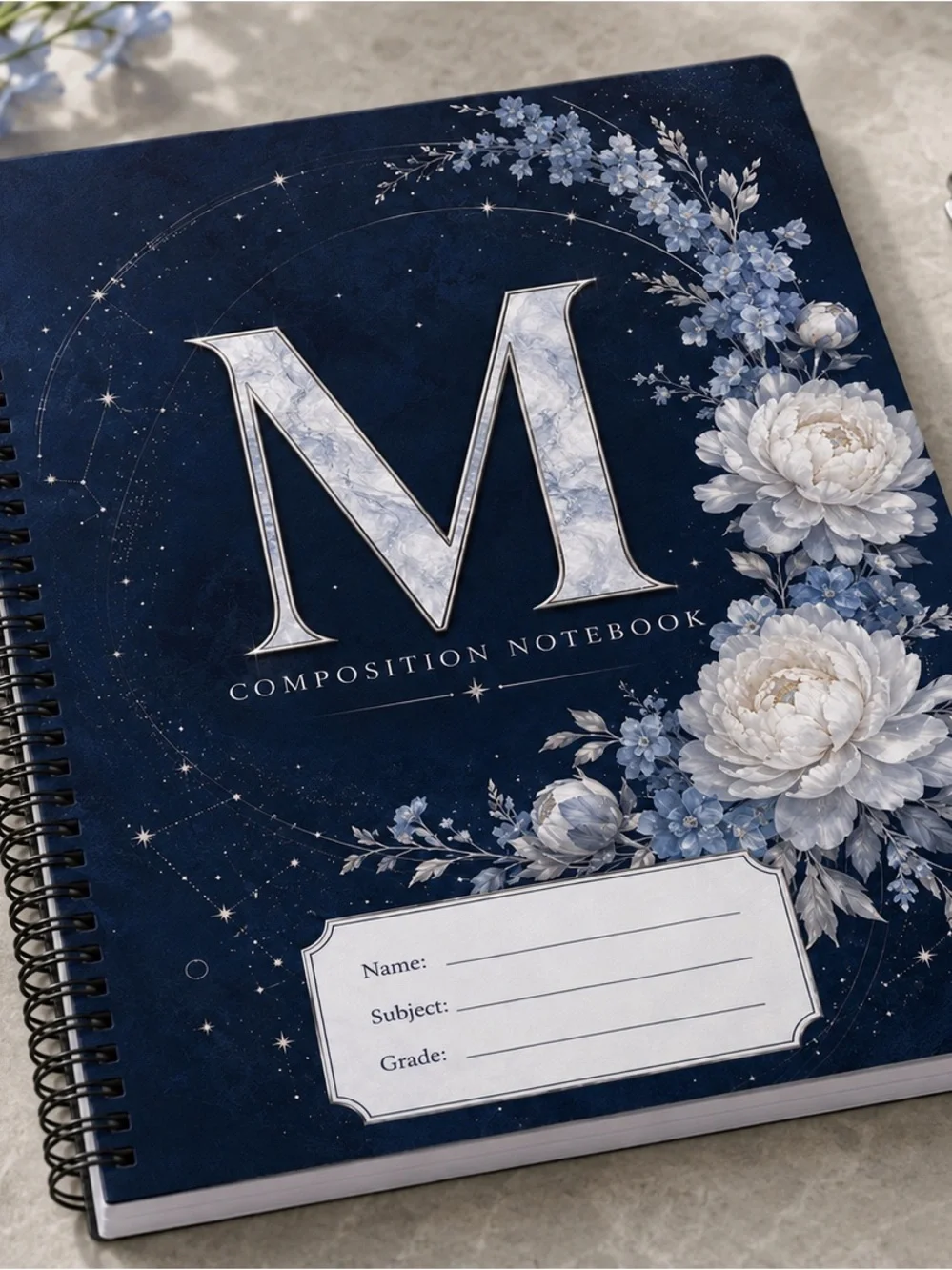 N/A background monogram elegant