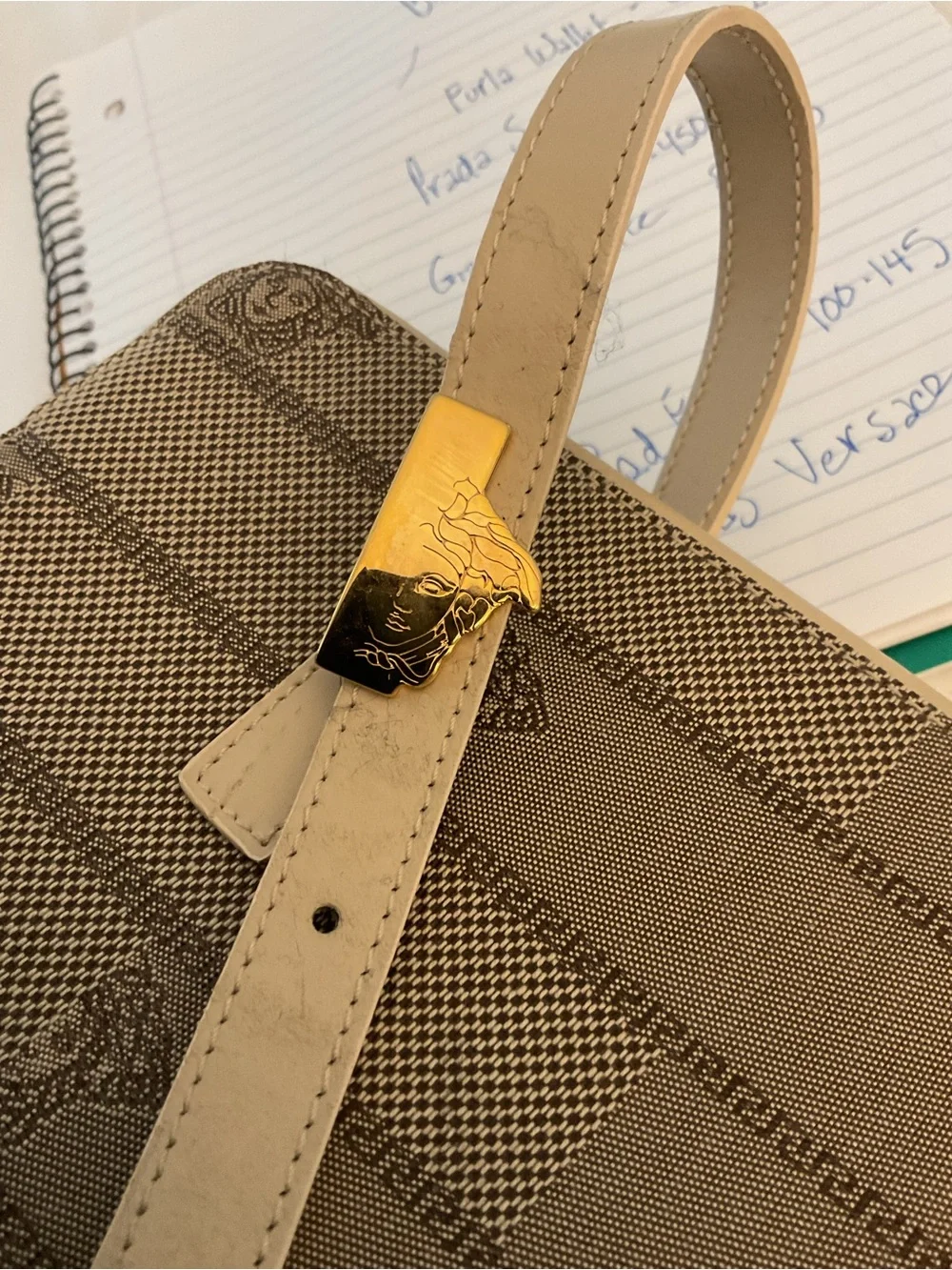 Versace gold subtle