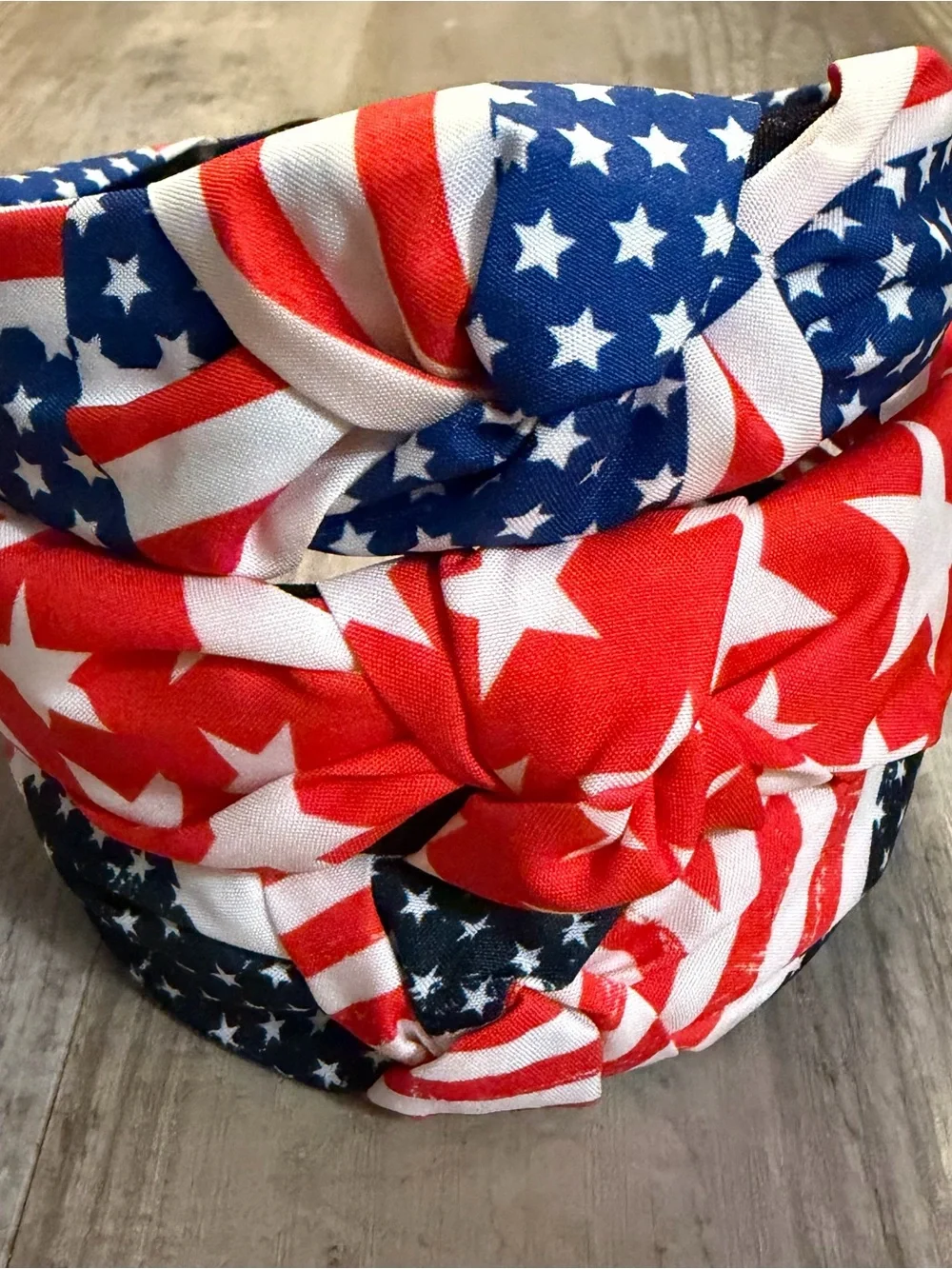 USA Patriotic Star & Flag (3) Headbands
