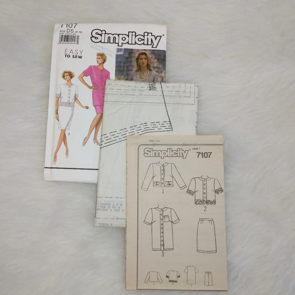 Simplicity sewing pattern