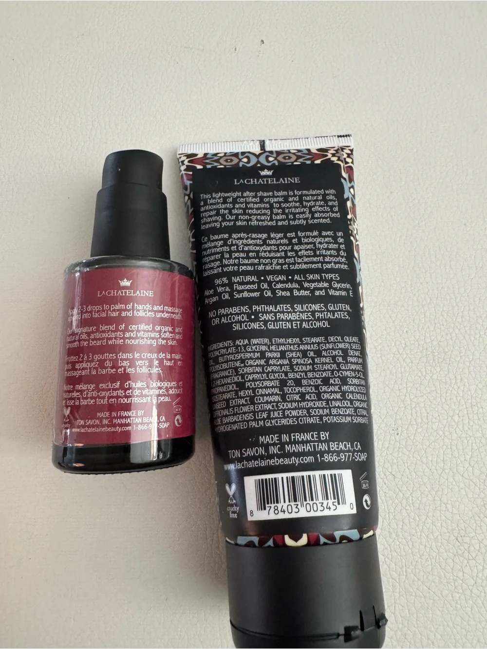 La chatelaine santal beard